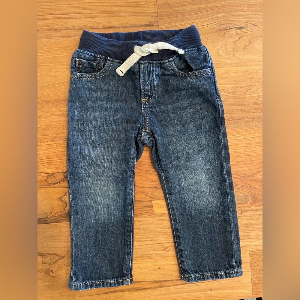 GAP Toddler Pull-On Slim Jeans 18-24M - EUC